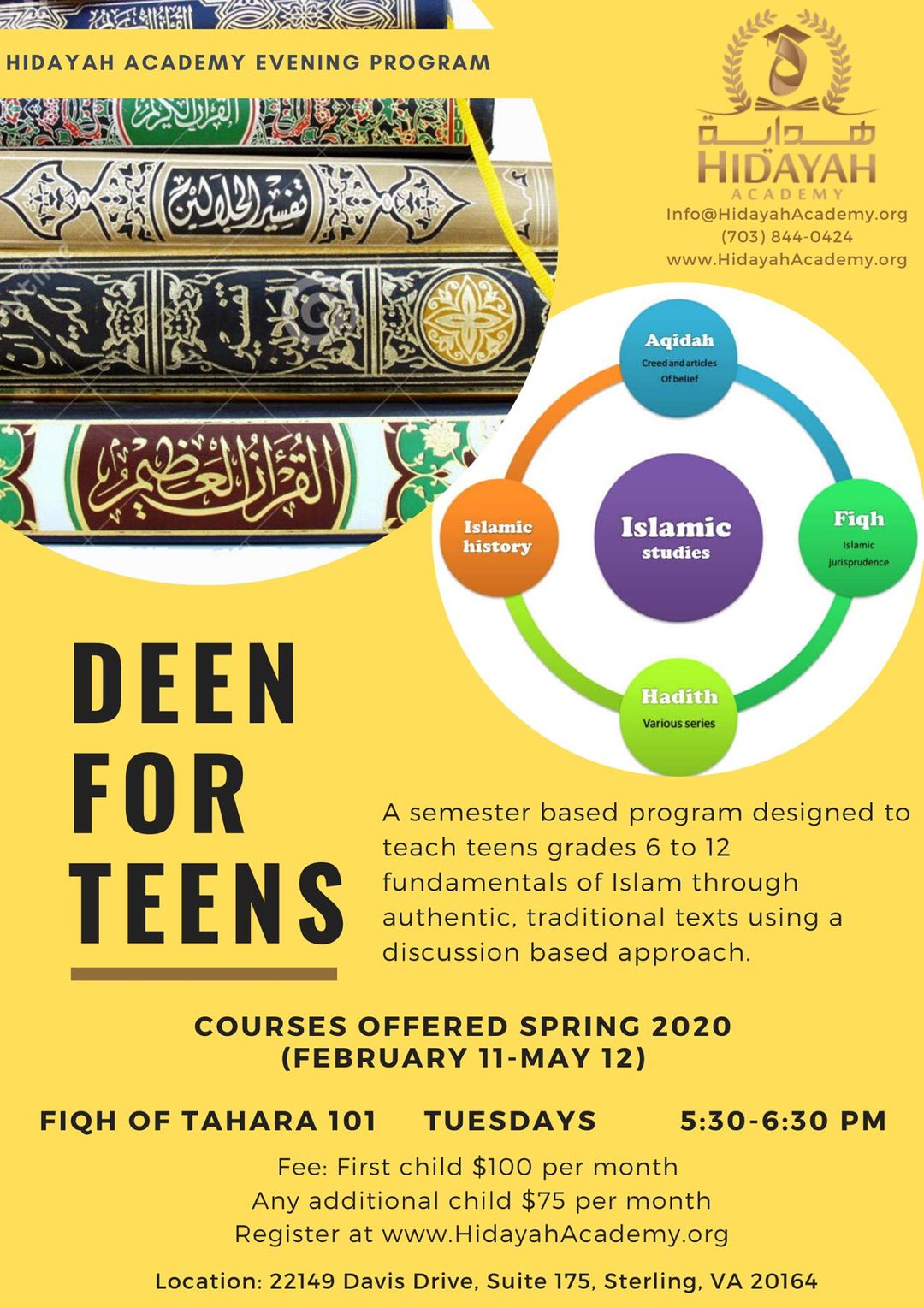Deen For Teens (Spring 2020)